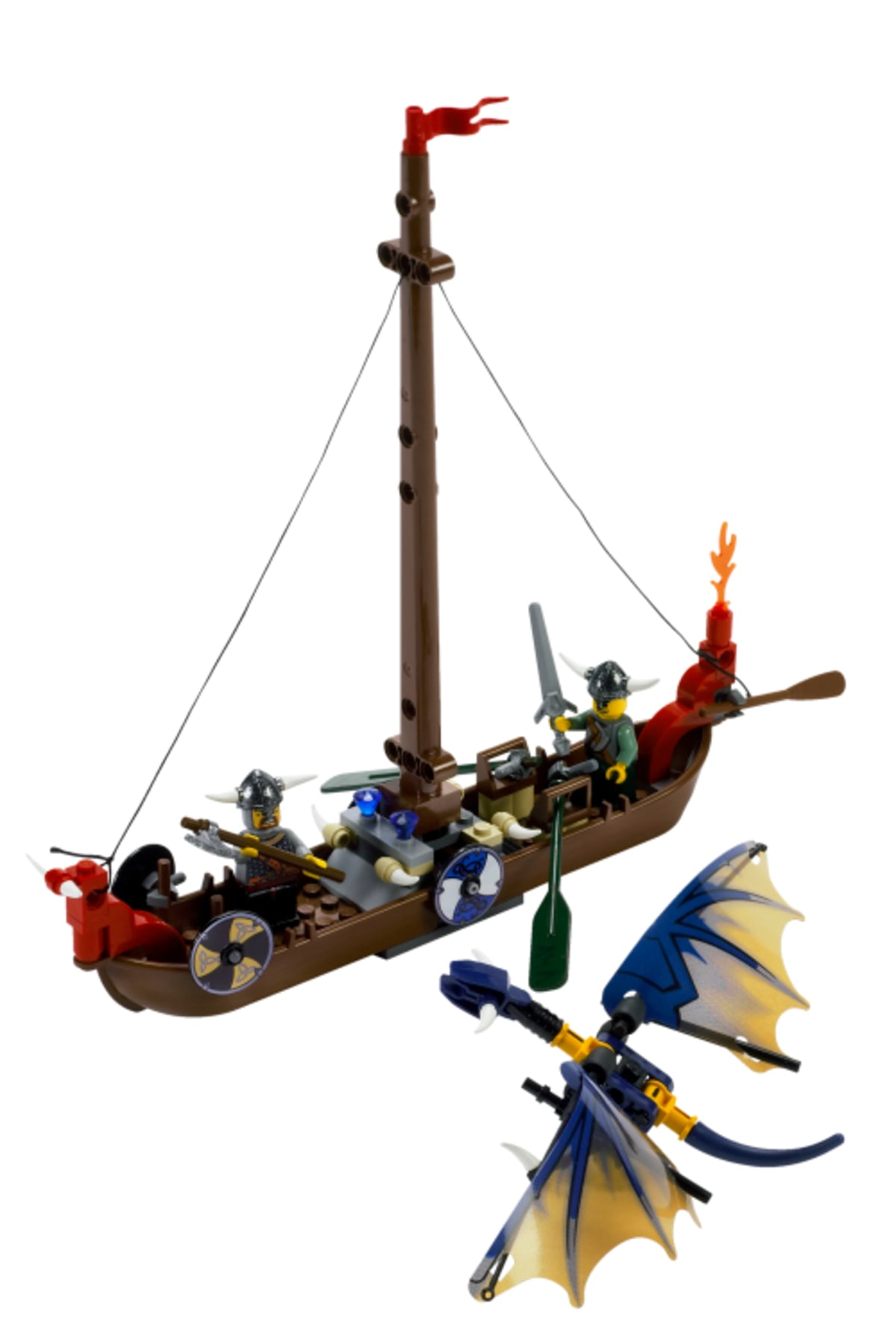 Viking Boat against the Wyvern Dragon – widok główny