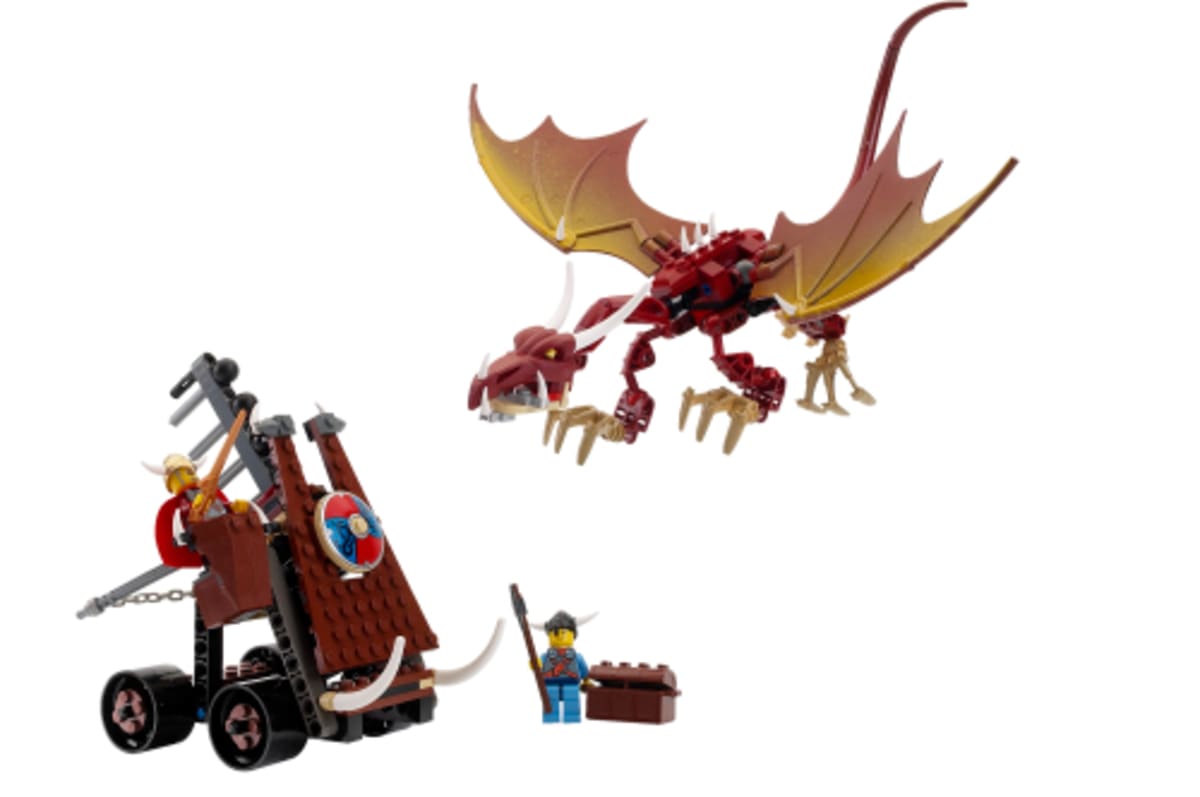 Viking Catapult versus the Nidhogg Dragon – widok główny