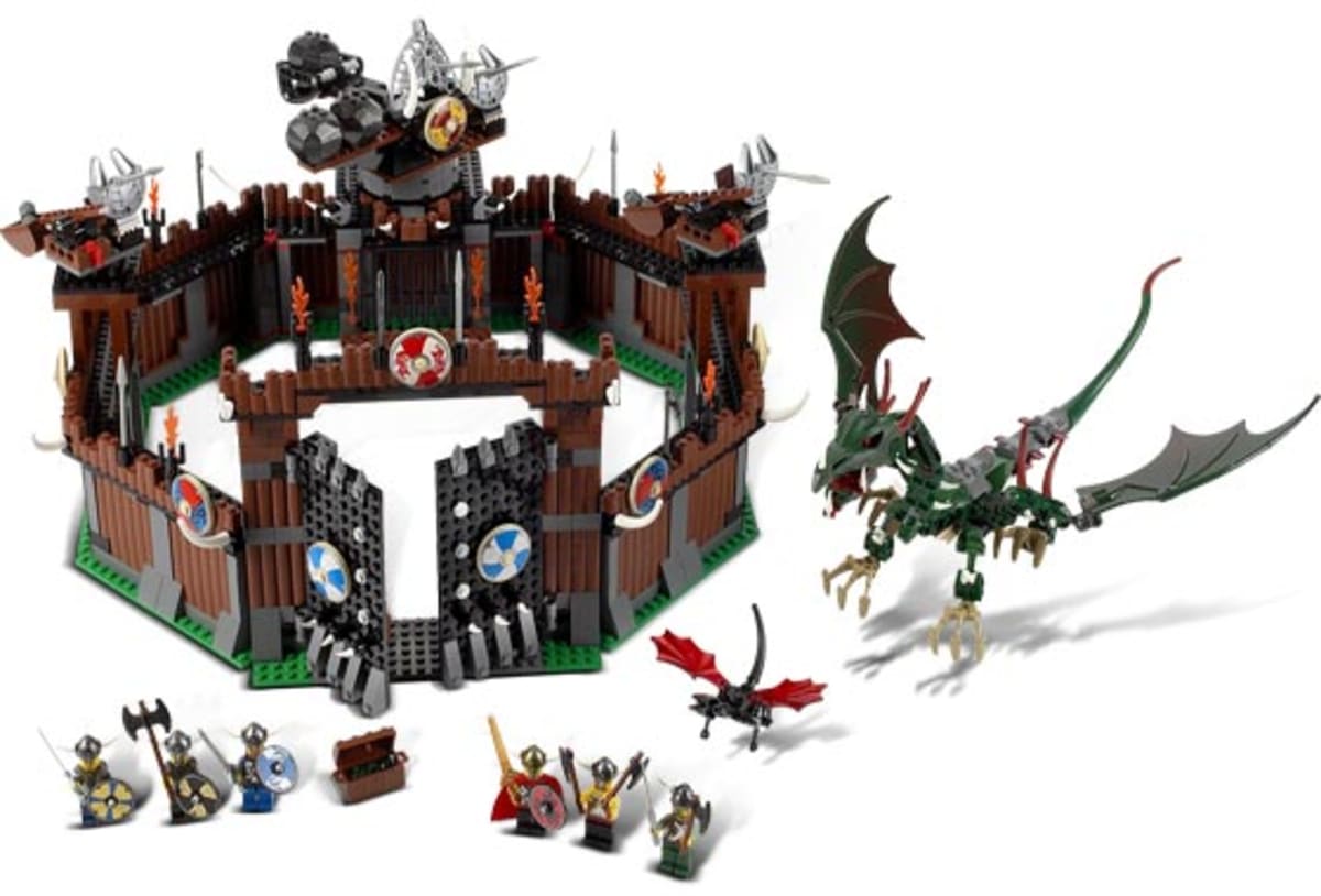 Viking Fortress against the Fafnir Dragon – widok główny
