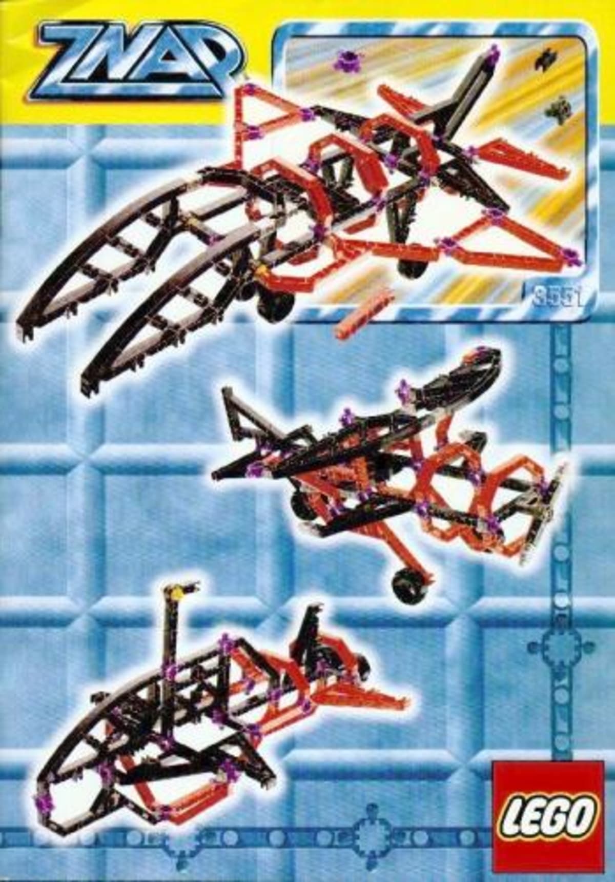 Dino-Jet – widok główny