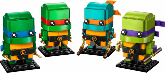 Figurki Wojowniczych żółwi ninja