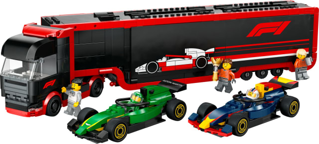 F1® Ciężarówka z bolidami RB20 i AMR24 F1®