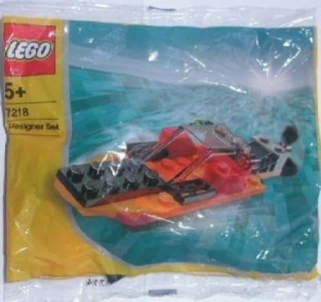 Orange Speedboat