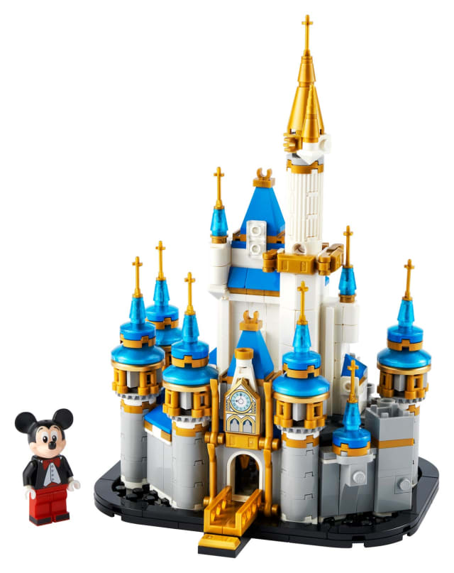 Miniaturowy zamek Disneya
