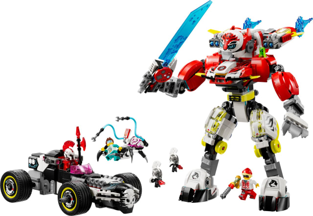 Tygrysi mech Coopera i hot rod Zero
