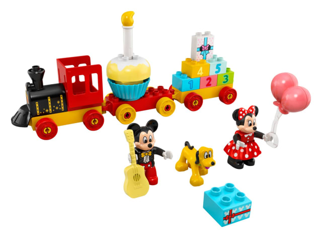 Urodzinowy pociąg myszek Miki i Minnie