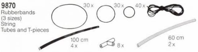 Pneumatic Rubber Bands and Pneumatic Tubing