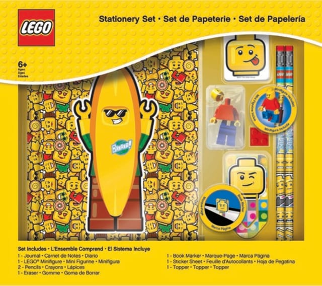 Minifigure Stationery Set