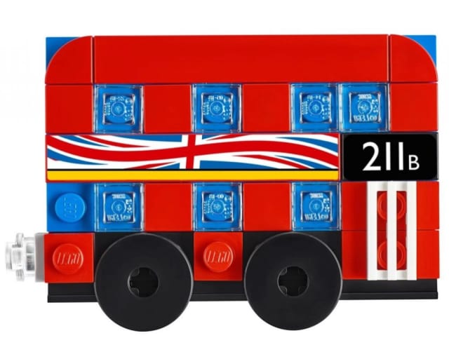 Magnes z londyńskim autobusem
