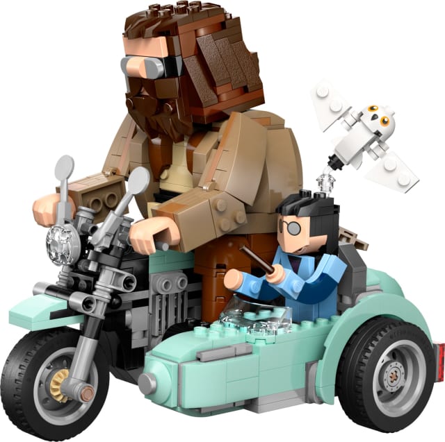 Przejażdżka motocyklowa Hagrida i Harry’ego