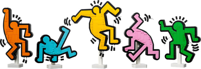 Keith Haring — tańczące postacie