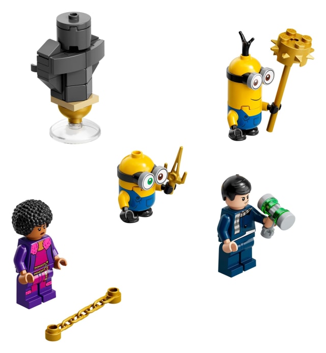 Minionki i trening kung-fu