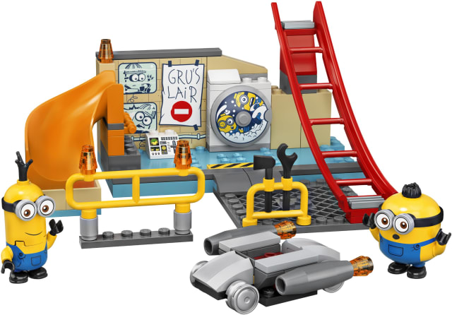 Minionki w laboratorium Gru