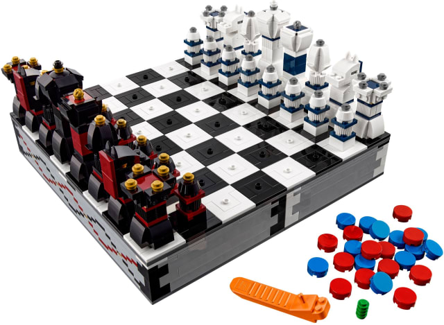 Zestaw szachów z motywem LEGO®
