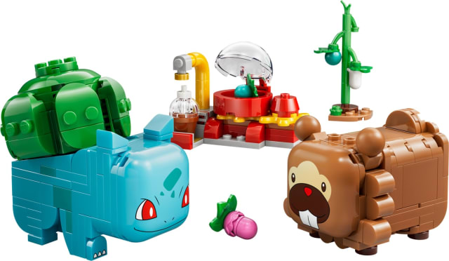 SMART Play™: Bulbasaur i Bidoof z krzewem jagody