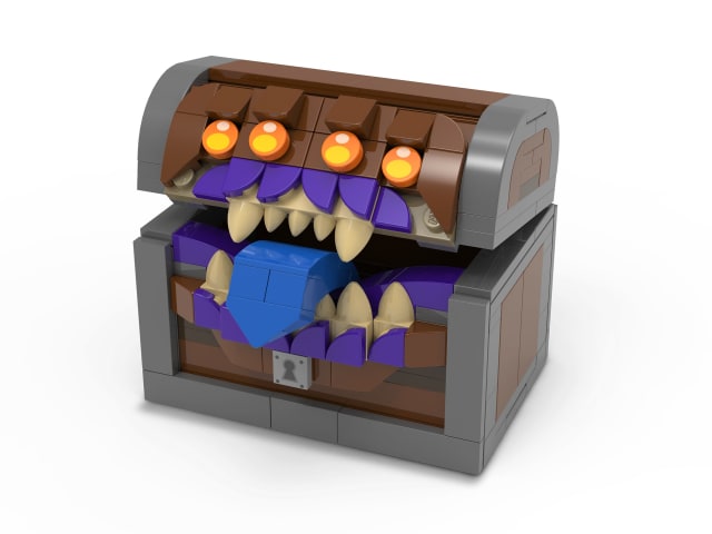 LEGO® Dungeons & Dragons Pudełko na kości w formie mimika