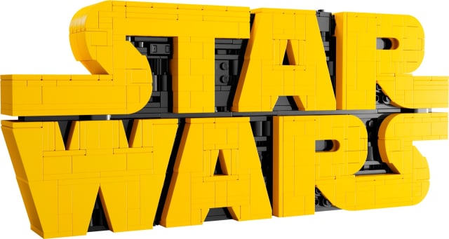 Logo Star Wars™ zbudowane z klocków
