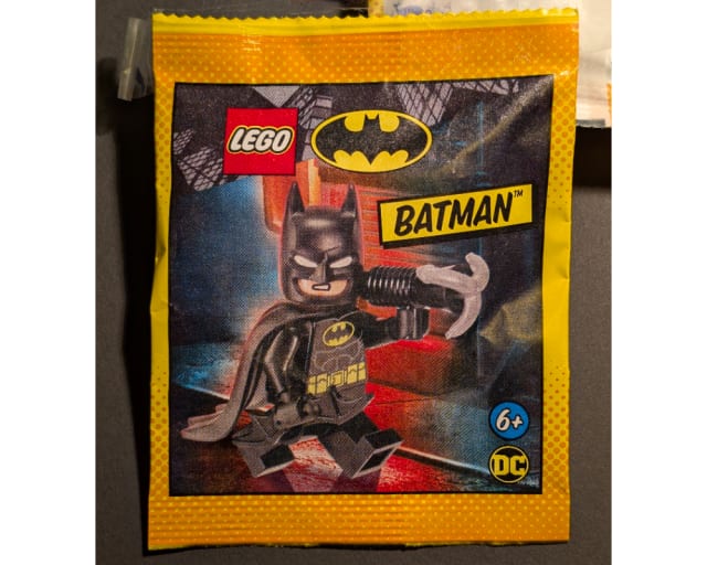 Batman with Grappling Hook and Batarang