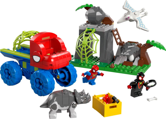 Misja ratunkowa zespołu Spidey’ego w dinoterenówce