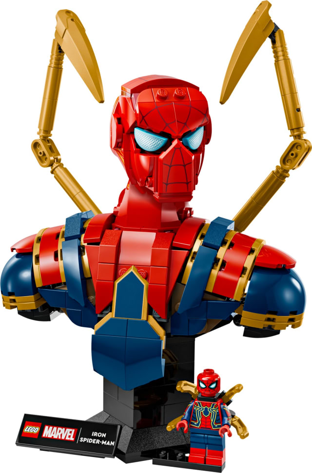 Popiersie Iron Spider-Mana