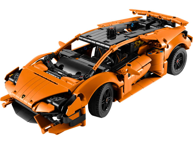 Pomarańczowe Lamborghini Huracán Tecnica