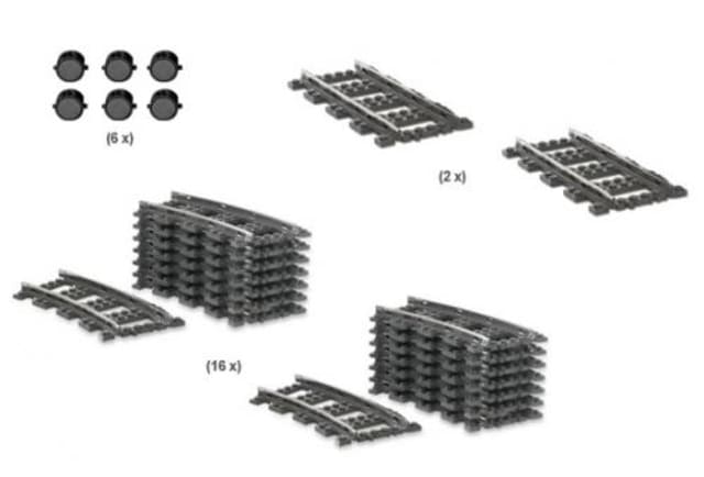 9V Train Track Starter Collection