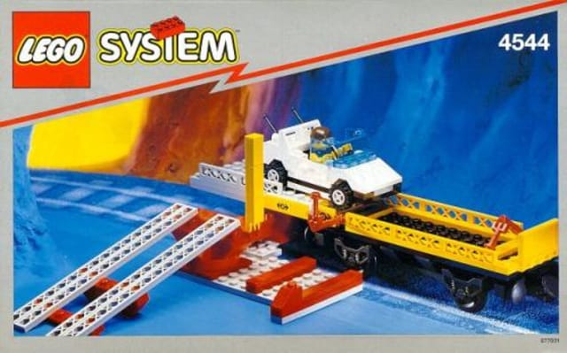 Car Transport Wagon with Car