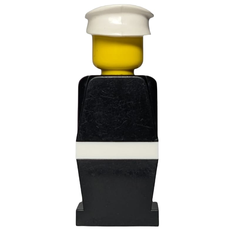 LEGOLAND Police - Black, White Hat, White Belt
