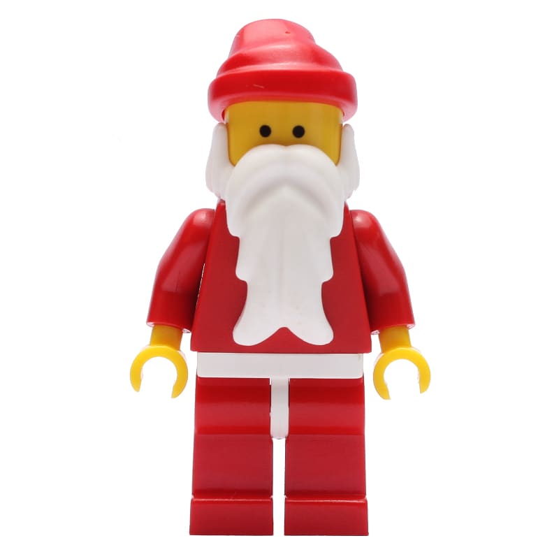 Santa, Plain Red with White Hips