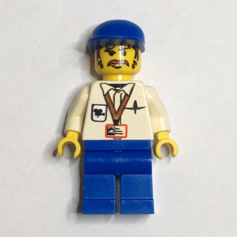 Cameraman - Blue Legs, Blue Cap