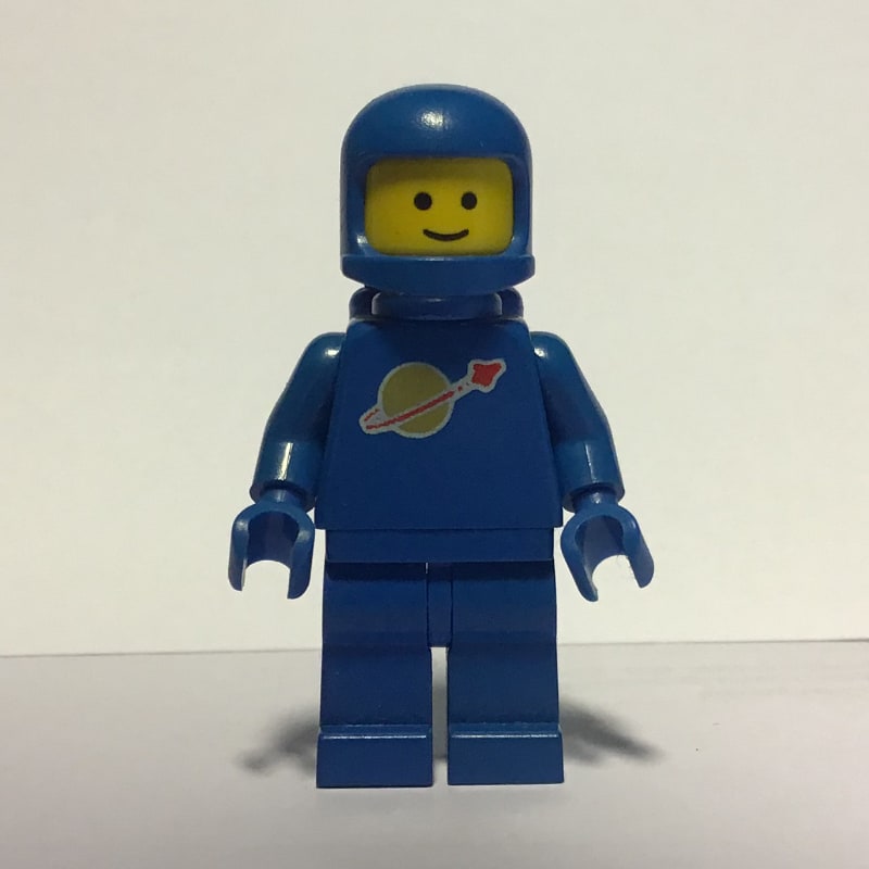 Classic Spaceman, Blue with Airtanks (3842b Helmet)