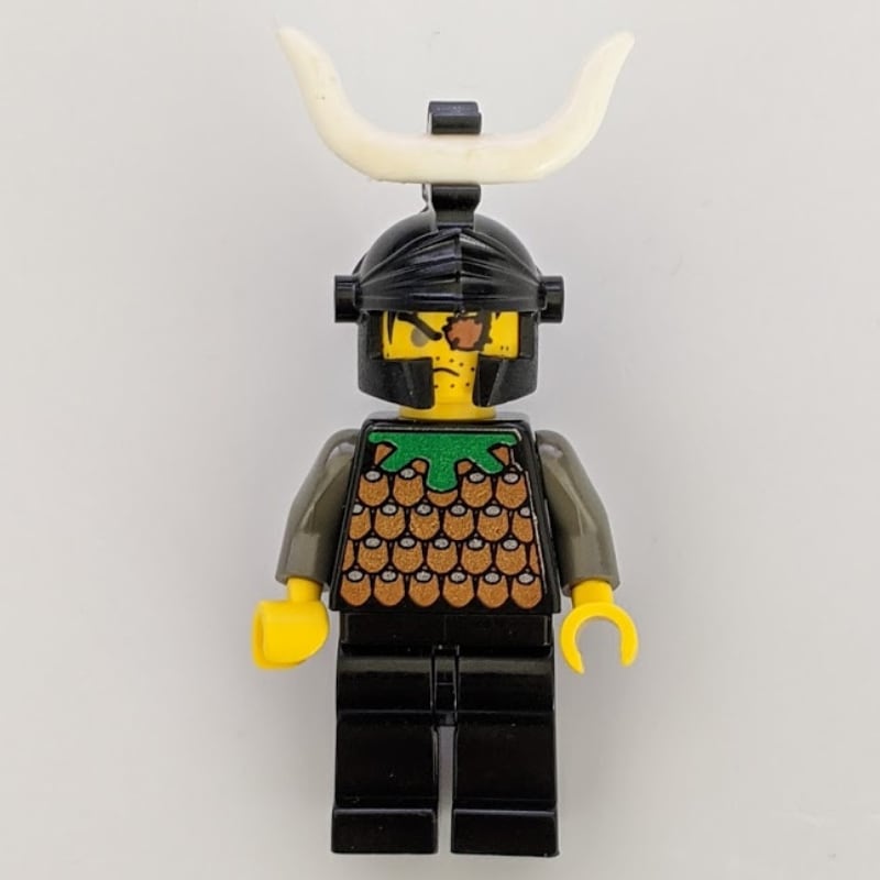 Knight (Knights Kingdom I) - Gilbert the Bad, Black Helmet, Horn