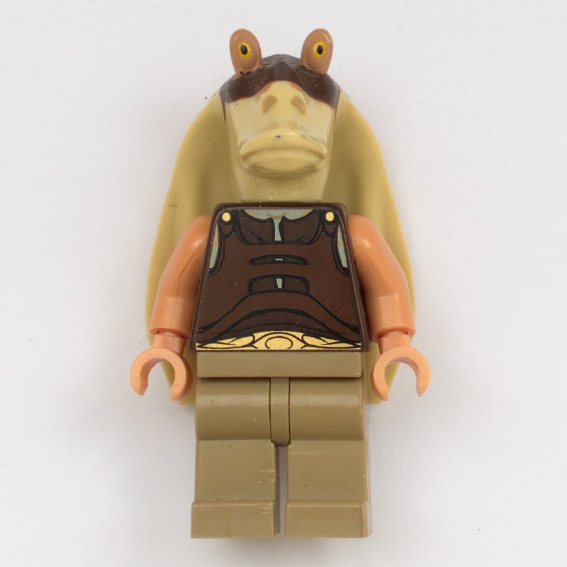 Gungan Warrior, Dark Tan Legs, Nougat Hands