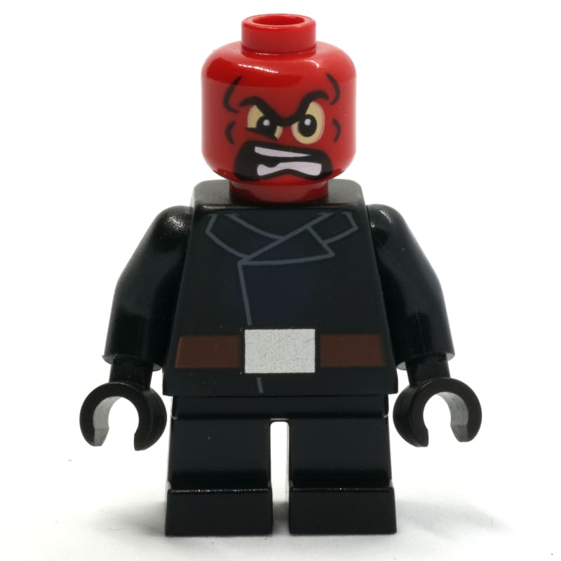 Red Skull with Short Legs