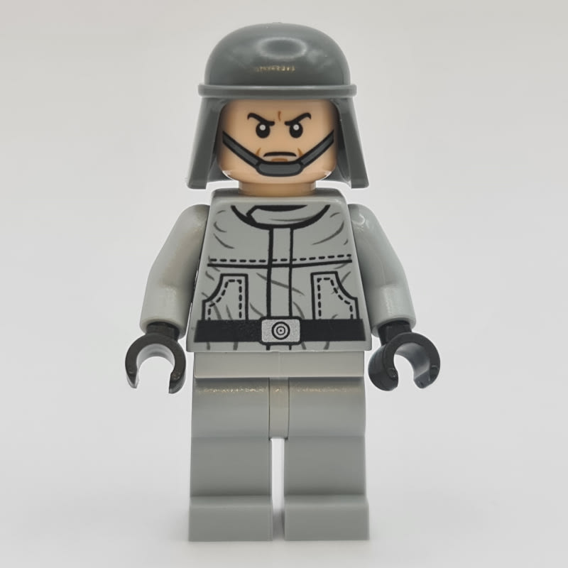 Imperial AT-ST Driver, Plain Helmet, Dual Sided Head