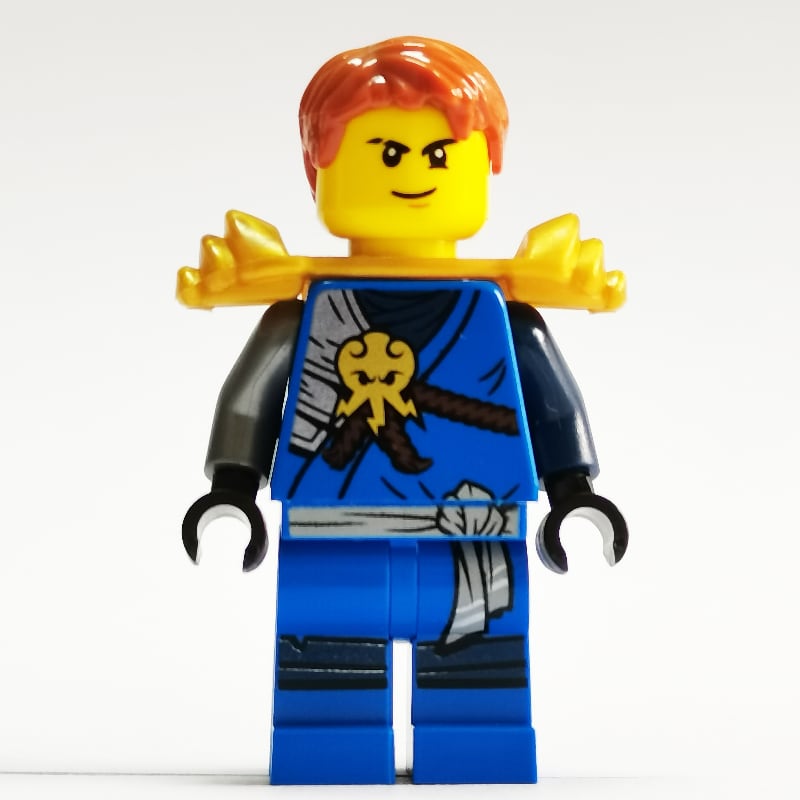 Jay in Honor Robes with Hair and Pearl Gold Shoulder Armour (Day of the Departed)