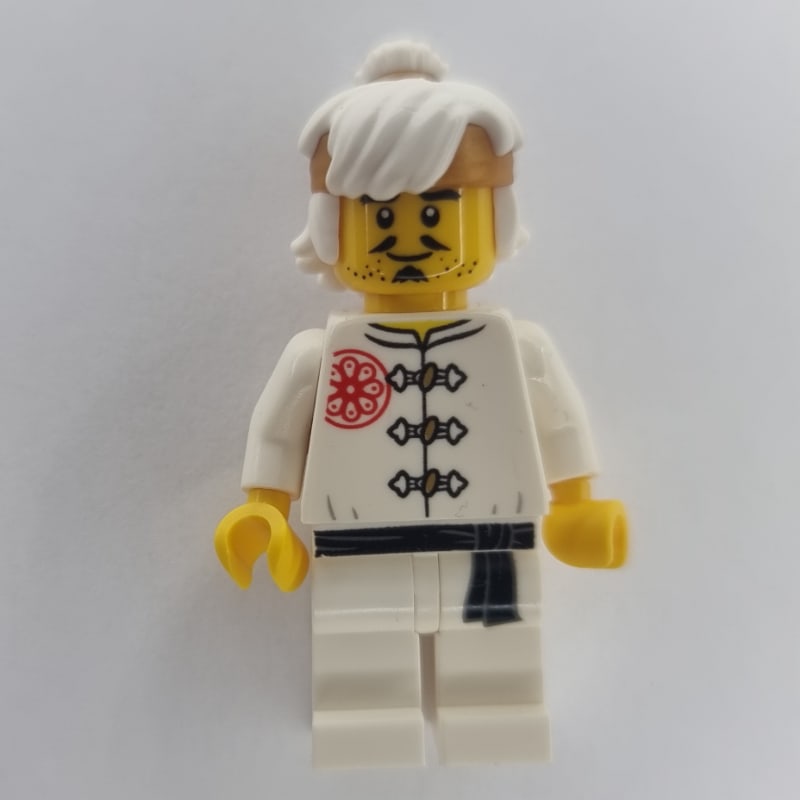 Teen Wu in White Training Gi