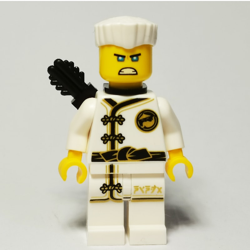 Zane in White Training Gi