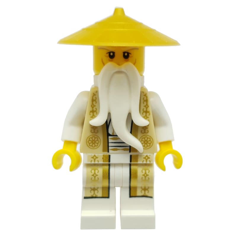 Master Wu with Ornate Gold Robe