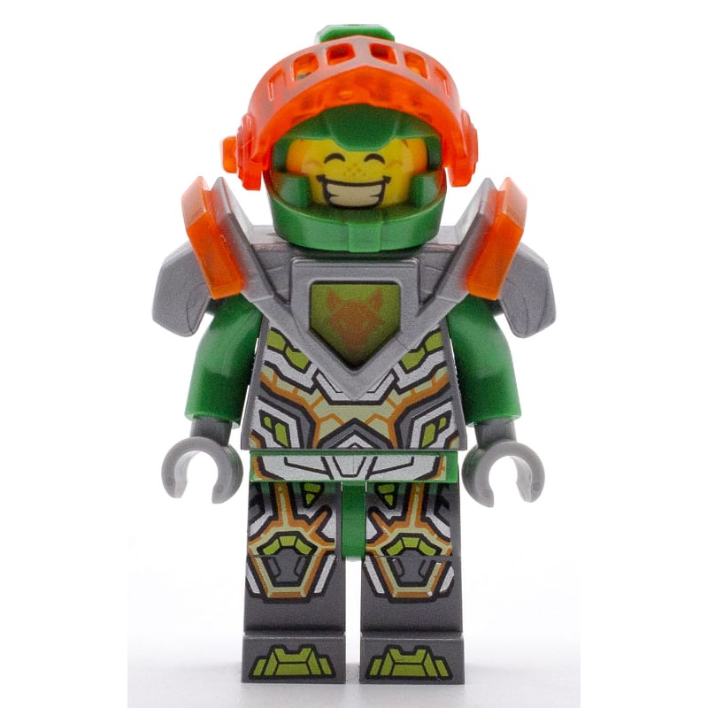 Aaron Fox with Trans-Neon Orange Visor and Silver Armor