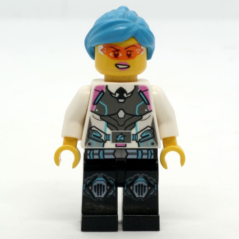 Agent Caila Phoenix with Dark Azure Hair