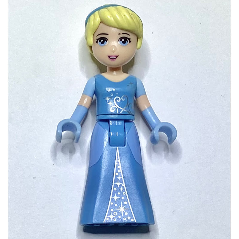 Cinderella - Medium Blue Dress, Bright Light Blue Gloves, Hair Band