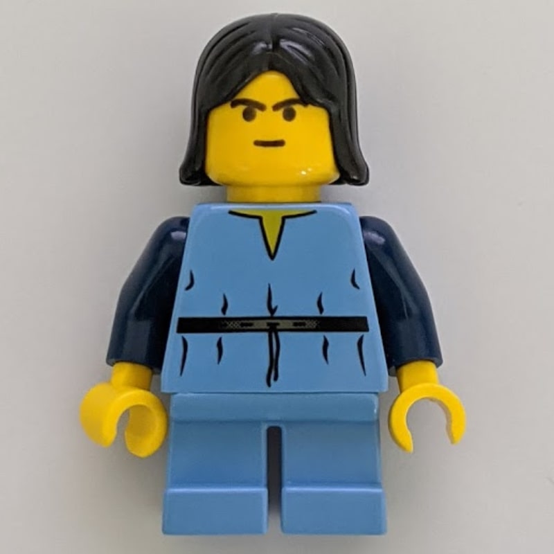 Boba Fett, Child, Medium Blue Outfit, Yellow Skin