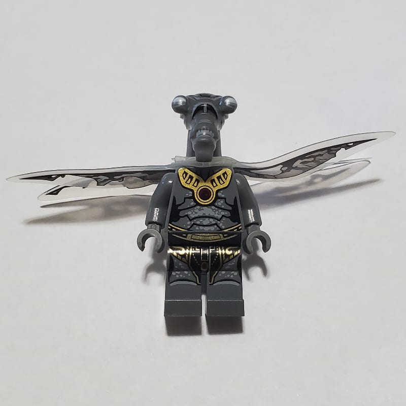 Geonosian Zombie, Dark Bluish Gray, Wings