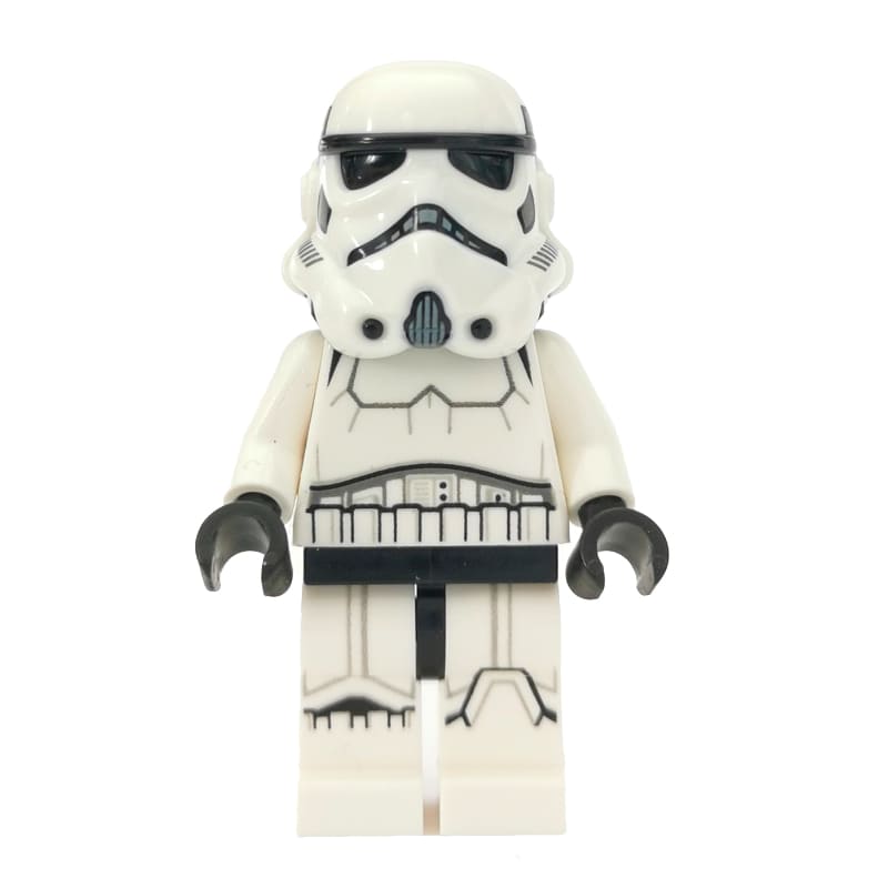 Stormtrooper, Black Squares on Back of Helmet, Open Mouth