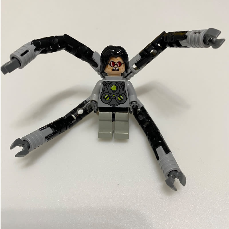 Dr. Octopus / Doc Ock with Red Sunglasses and Light Bluish Gray Suit