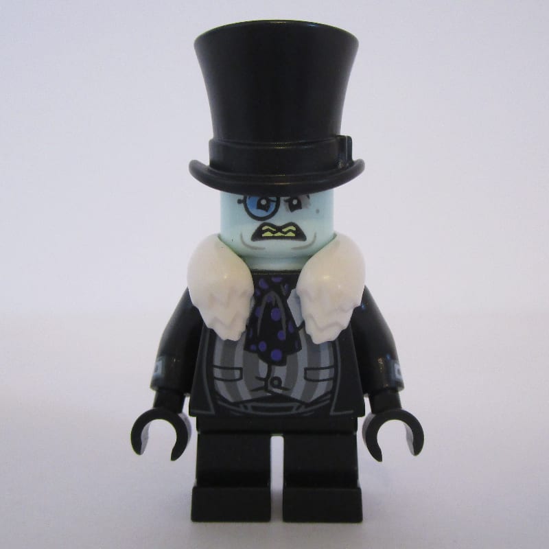 The Penguin with Fur Collar and Scowl