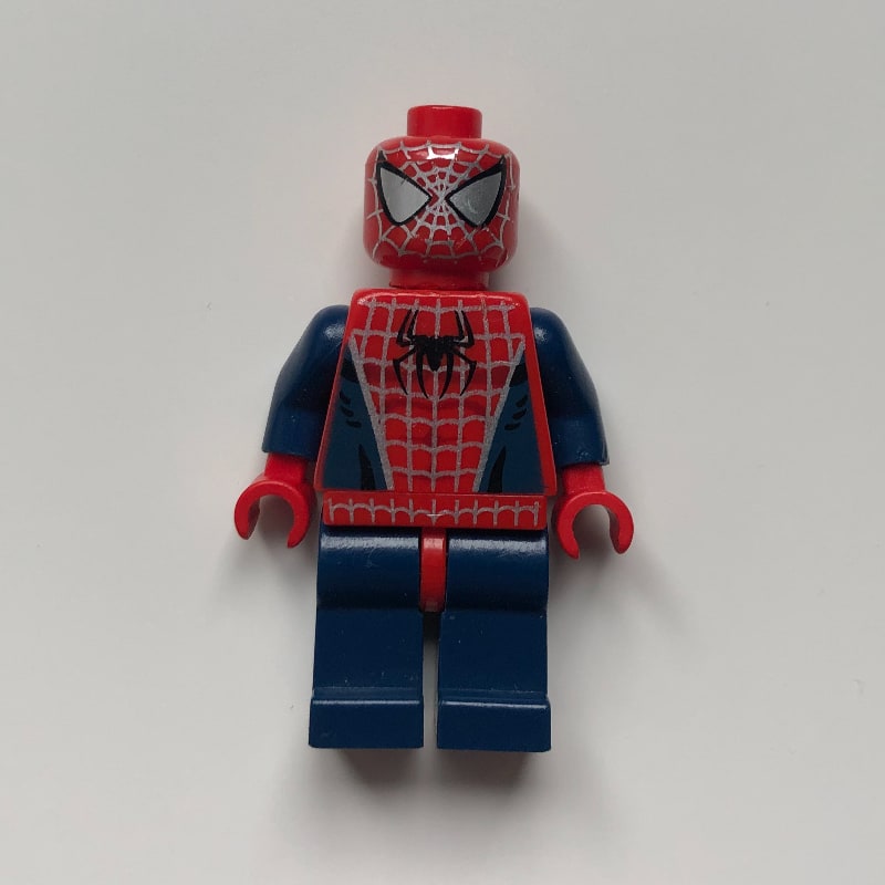 Spider-Man with Dark Blue Arms and Legs