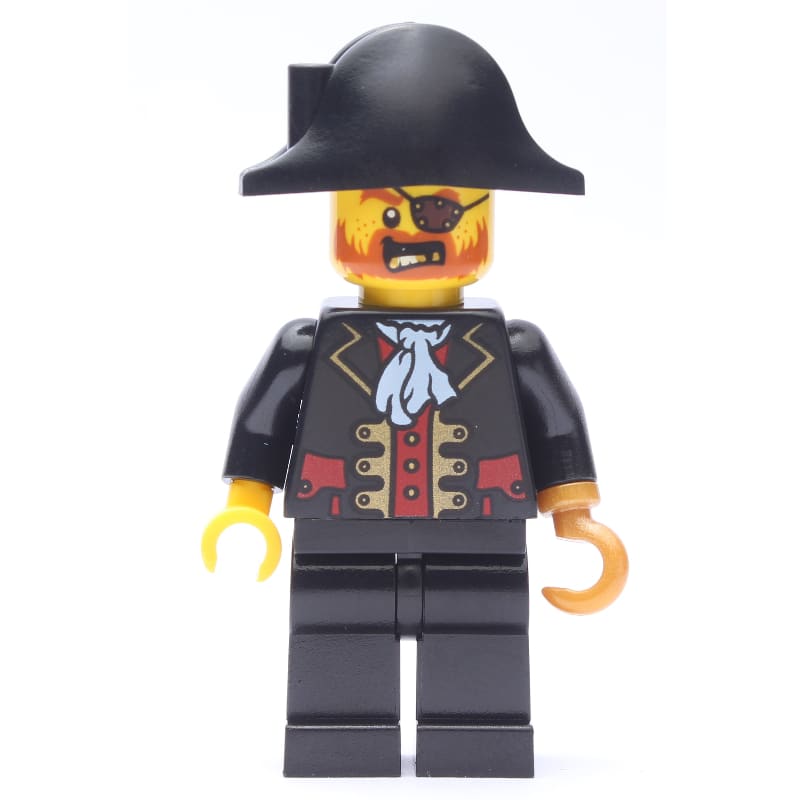 Pirate - Captain, Black Legs, Pearl Gold Hook