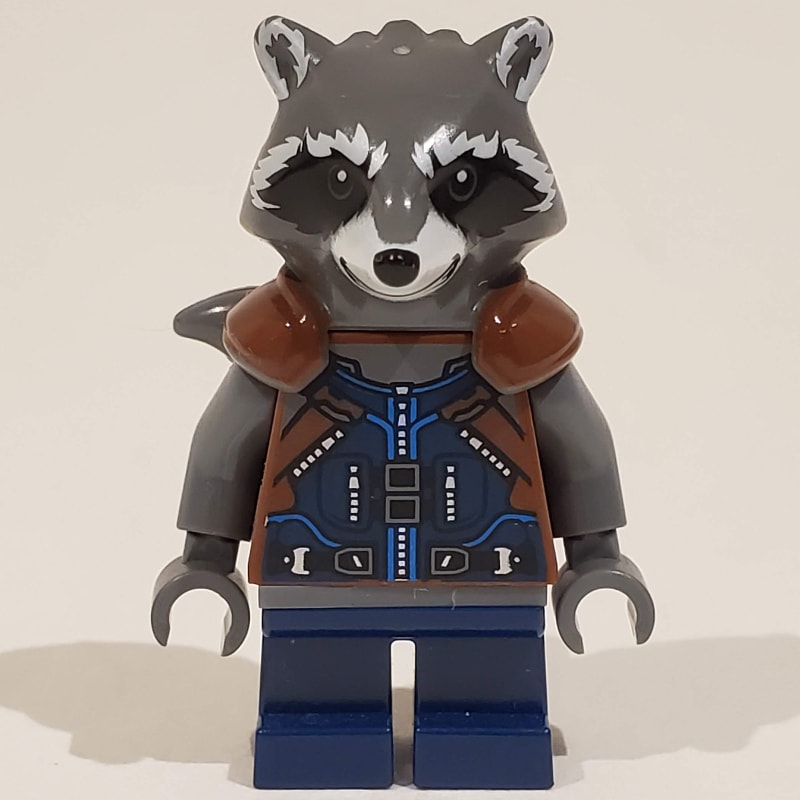 Rocket Raccoon in Dark Blue Outfit
